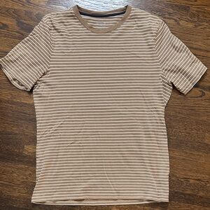 Striped Brown Men's Shirt